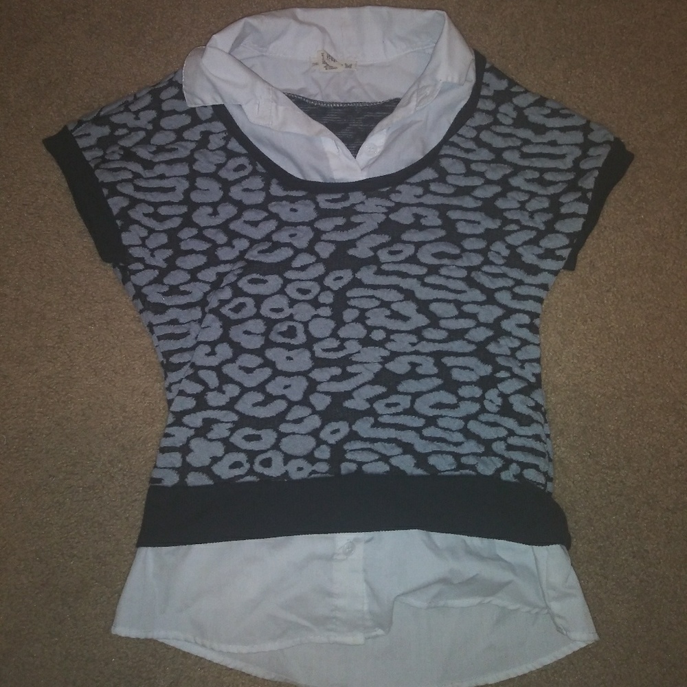 Cheetah print shirt